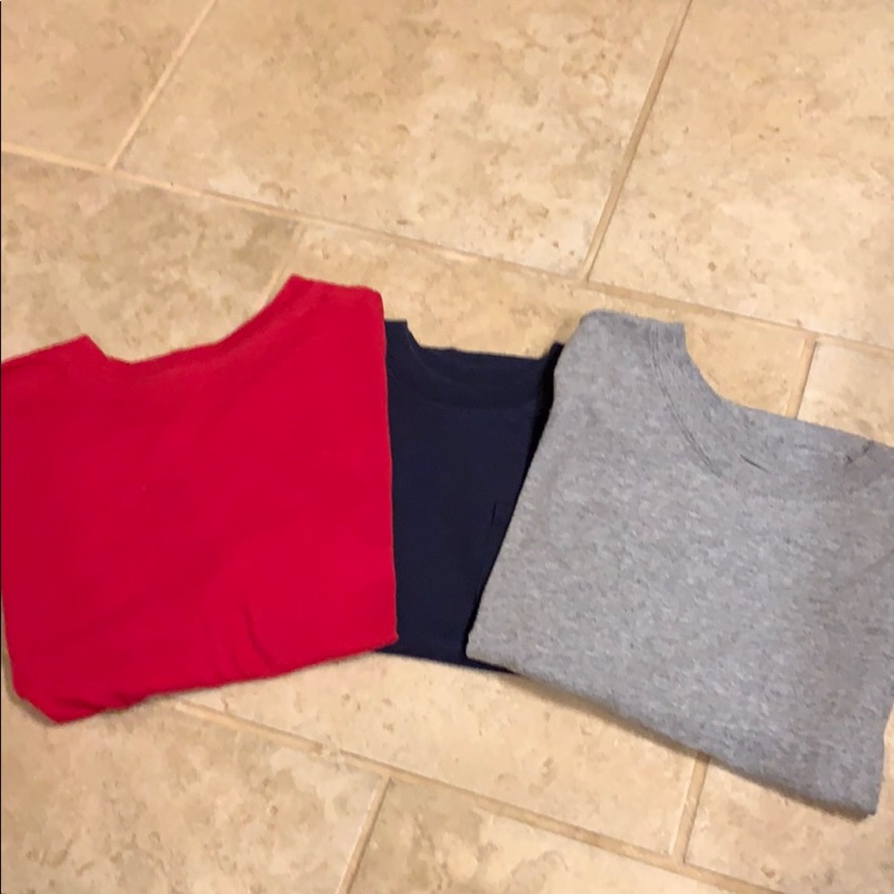 Solid color staple tees (all for $5)
